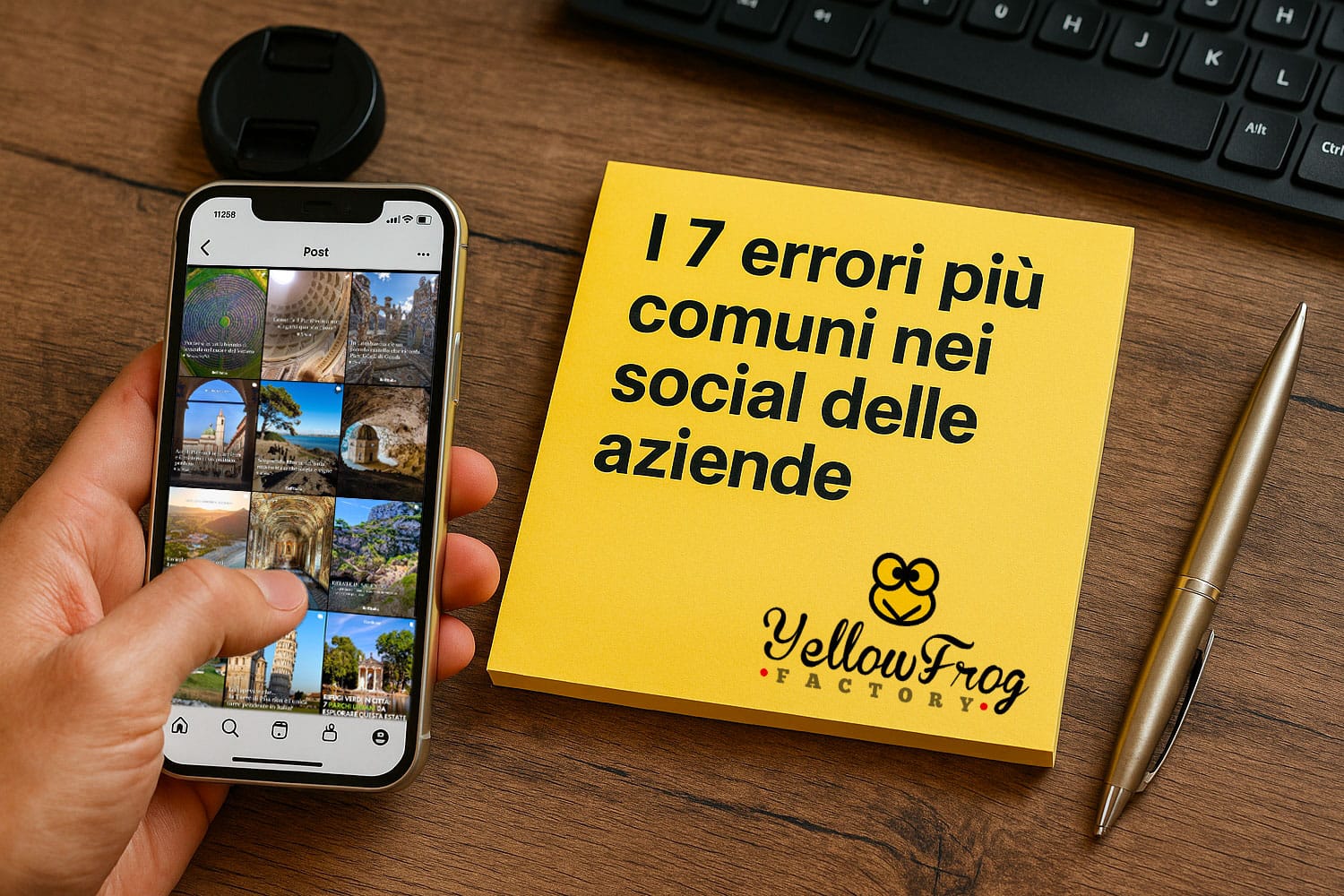 I 7 errori più comuni nei social delle aziende e come evitarli