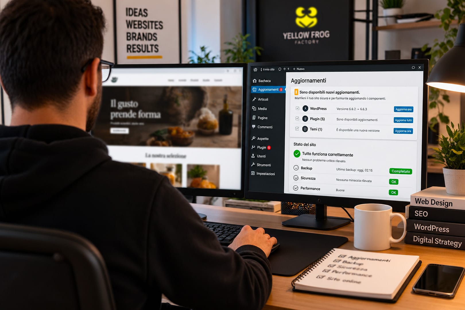 Manutenzione sito web: perché aggiornamenti e monitoraggio sono essenziali